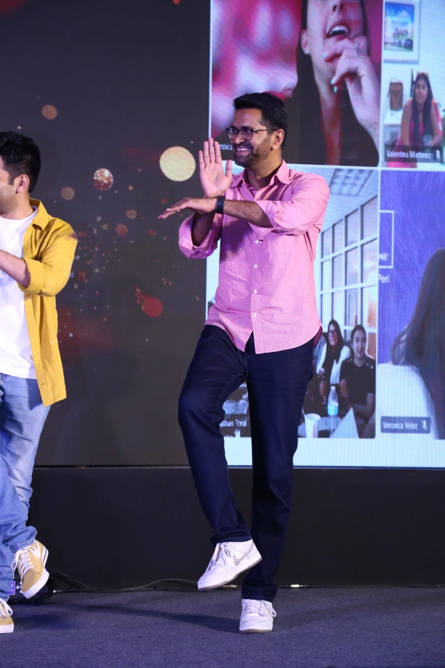 Annual Day celebrations on stage